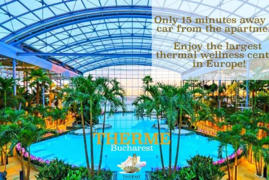 Modern & Central Apartment In North Of บูคาเรสต์ ภายนอก รูปภาพ