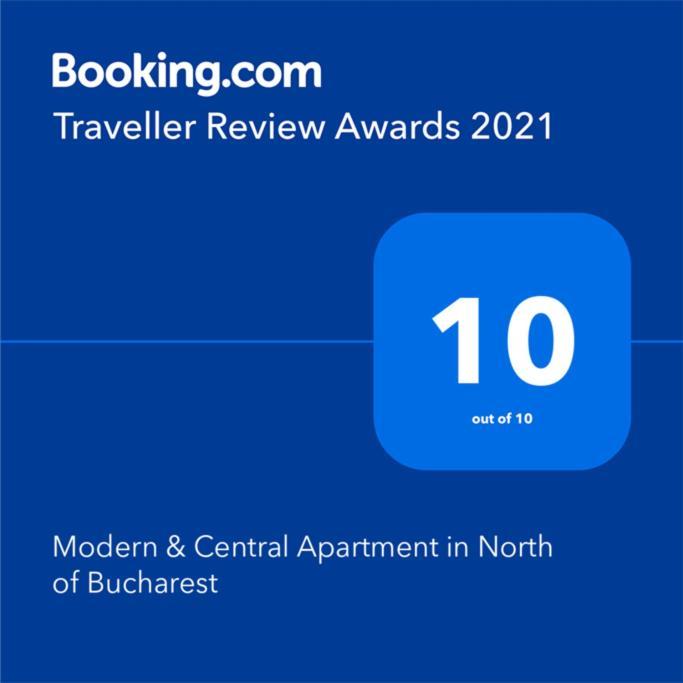 Modern & Central Apartment In North Of บูคาเรสต์ ภายนอก รูปภาพ